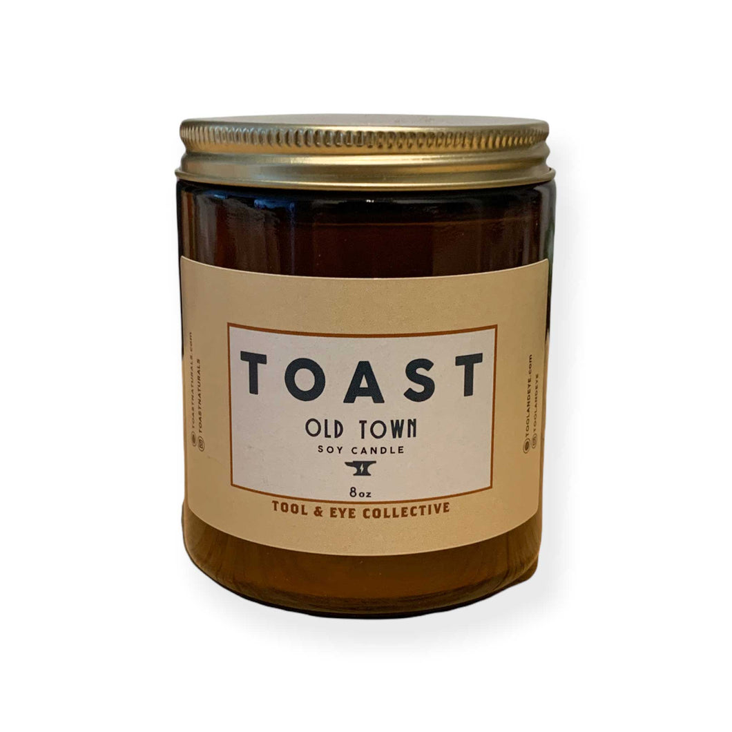 Tool & Eye Collective X TOAST Naturals “Old Town” Scented Candle