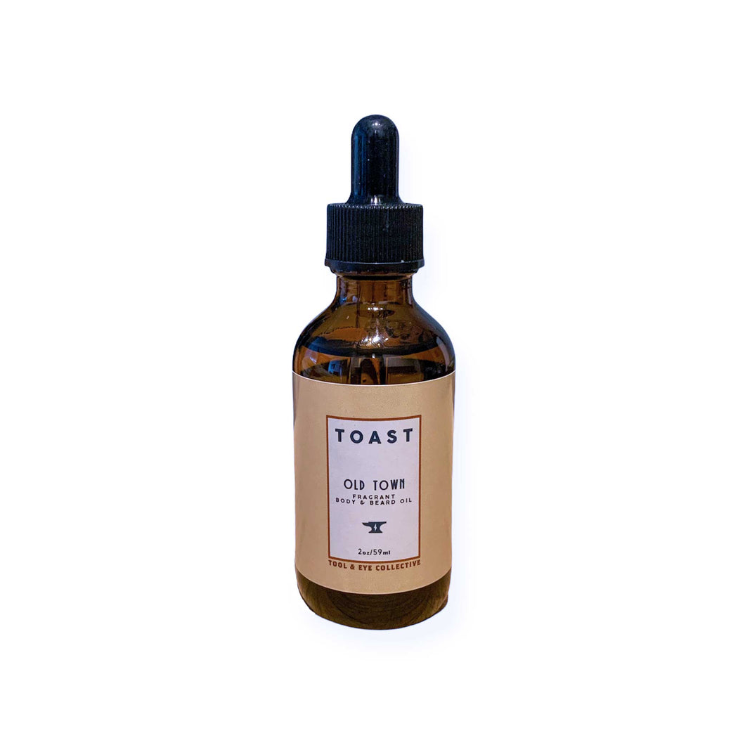 Tool & Eye Collective X TOAST Naturals “Old Town” Beard Oil (2oz)